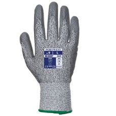 Cut level 3 PU palm coated glove