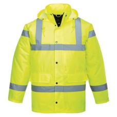 PW003 Hi Vis traffic jacket in Yellow BSG